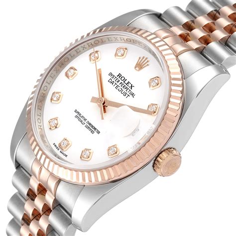 rolex datejust silver and rose gold|rolex rose gold datejust price.